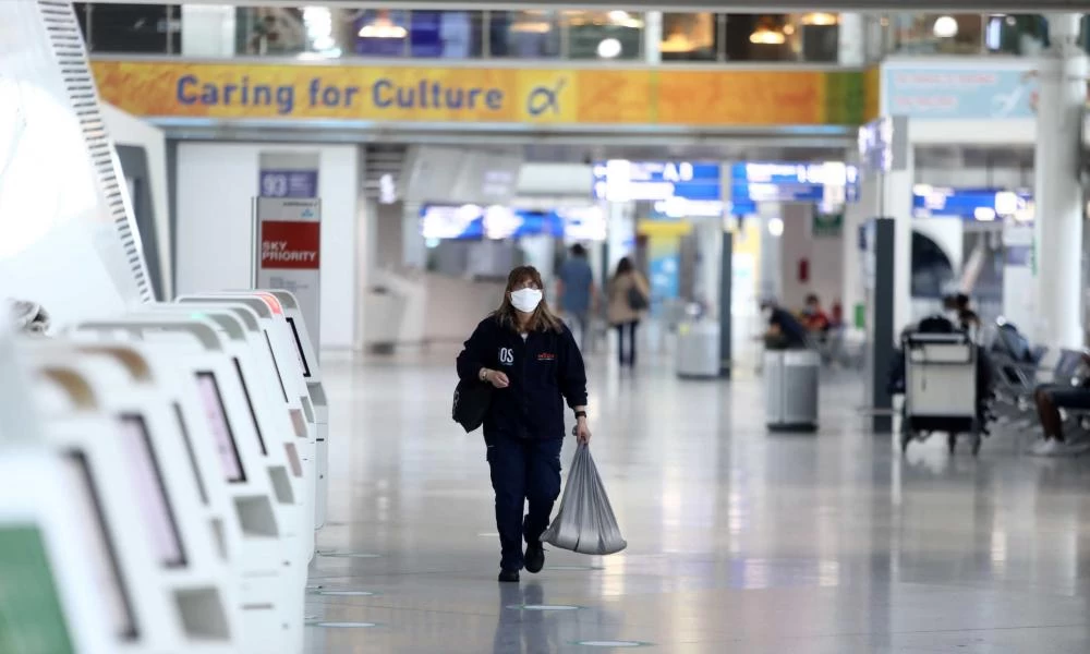 Πτώση 68,9% στην επιβατική κίνηση των Ελληνικών αεροδρόμιων